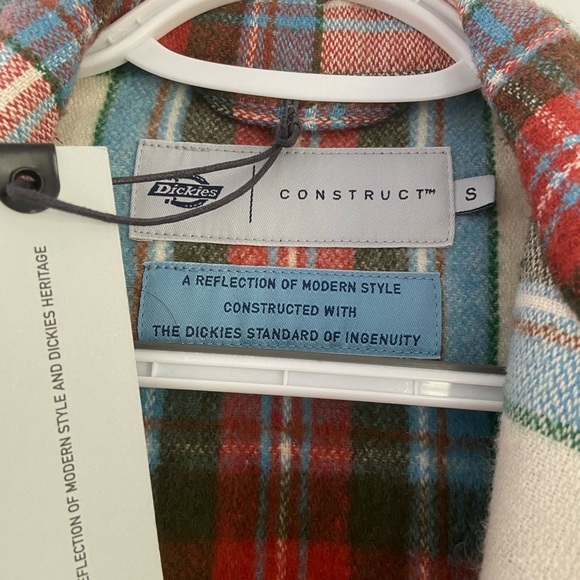 Dickies Construct plaid flannel baracuda jacket - Picture 4 of 6